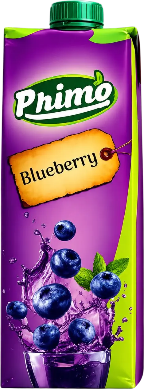 Primo Fruit Drink Blueberry 1 L carton
