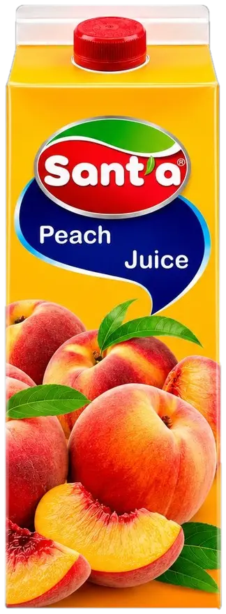Sant'a peach drink 2 L carton